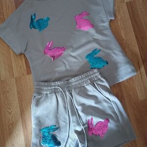 Easter sequin lounge set